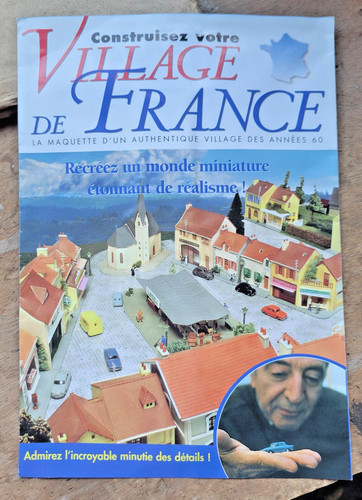 Maquette village france - maquette, de