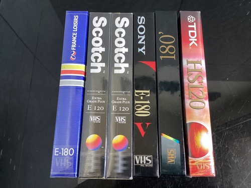 Lot 6 cassettes - *, de