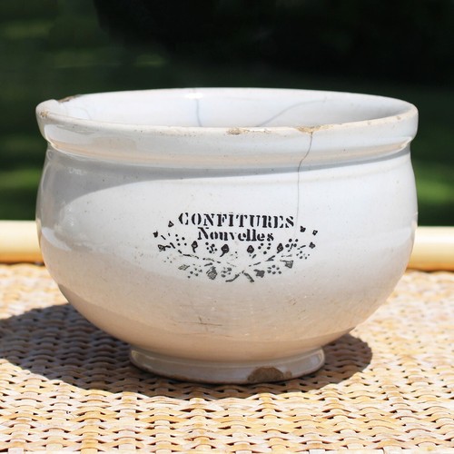 Ancien pot confiture - à,