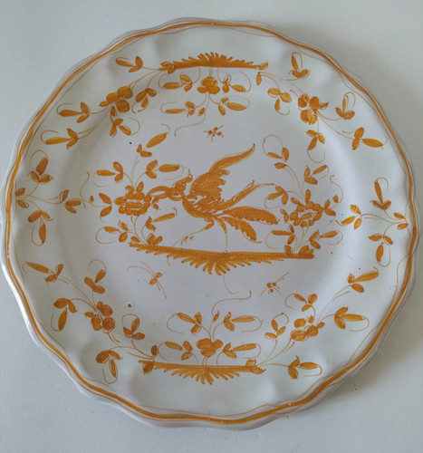 Assiette faïence des - assiette,