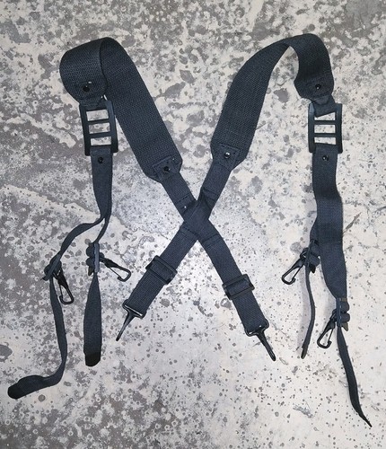 Grey canvas suspension straps - grey,