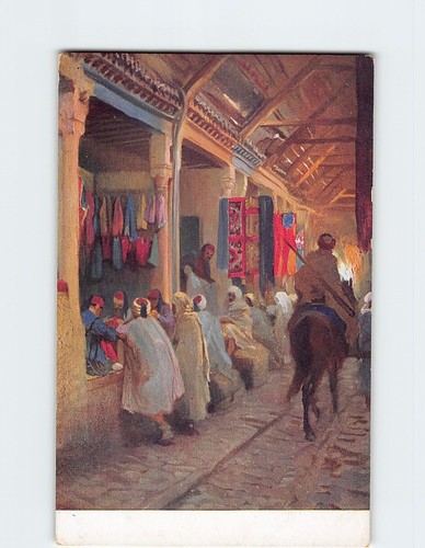 Postcard bazar egypt - postcard, bazar,