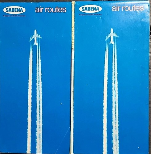 Sabena airlines air route - ~,