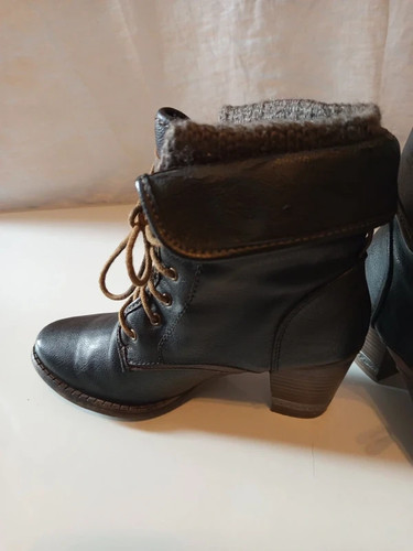 Bottines mustang noires - noires, à