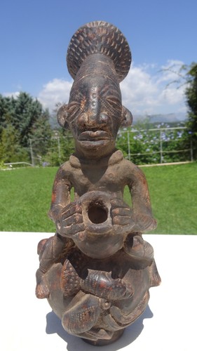 Vase libation mangbetu en - mangbetu,