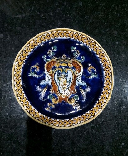 Ancienne assiette faïence - ancienne,
