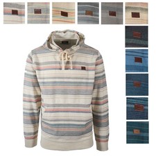 O'Neill Men's Hoodie Bavaro Stripe Pullover Yarn Dye French Terry
