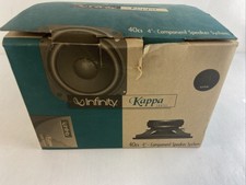 Original Infinity Kappa 4" Component Speaker System Old School