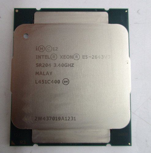 Intel xeon 2643v3 40ghz - e5-2643v3, 3.40ghz