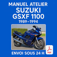 Manuel Atelier Suzuki GSXF