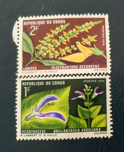 Congo 1970 flora and - 1970,
