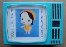 Yoshitomo Nara TV Scope sans titre collection signée illustration illustratio...