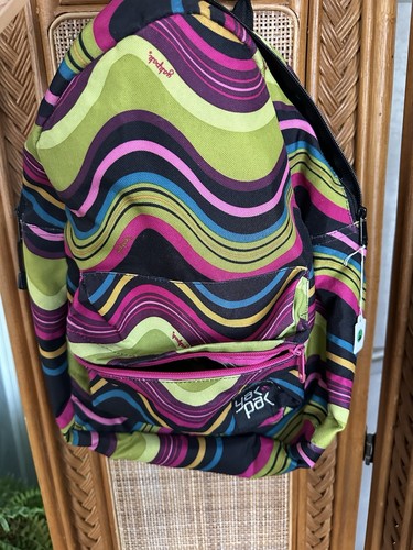 Vtg y2k abstract backpack - vtg,