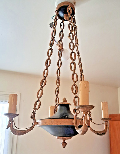 Lustre bronze de style - bronze,