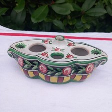 Encrier en Faience Art Déco