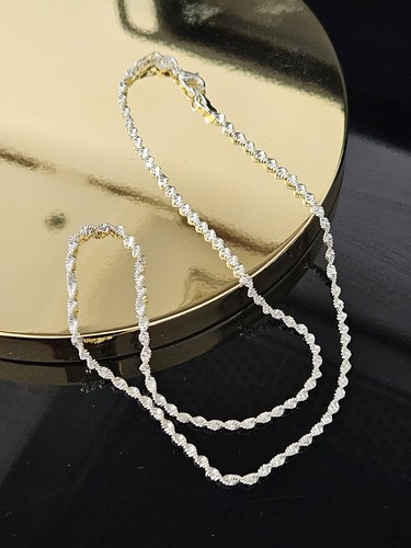Chaine torsade argent - torsade, en