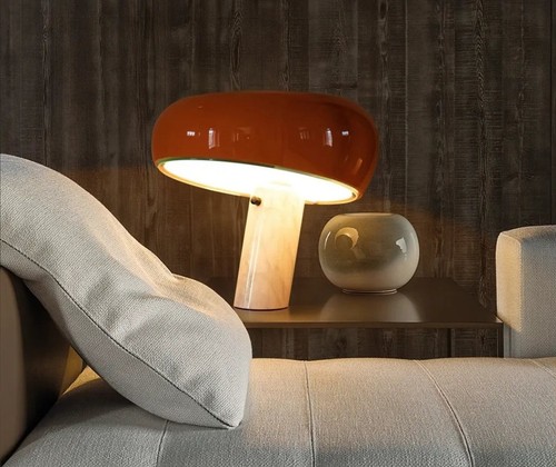 Lampe marbre métal - lampe,