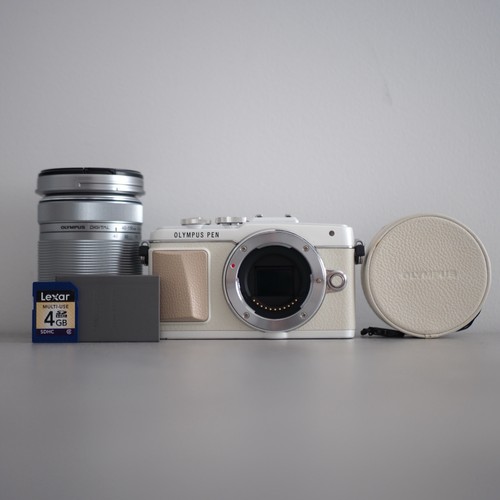 Olympus pen lite pl7 - pen, beige
