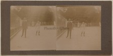 Snapshot Amateur Photography Stereo Citrate Roller Skates c1900