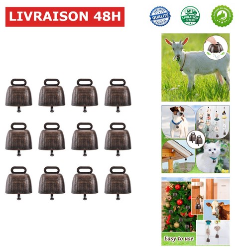 Cloche vache pièces - de, 12