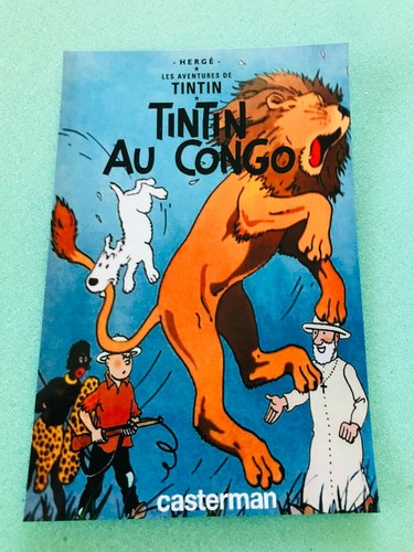 Carte postale 15x10 tintin - carte,