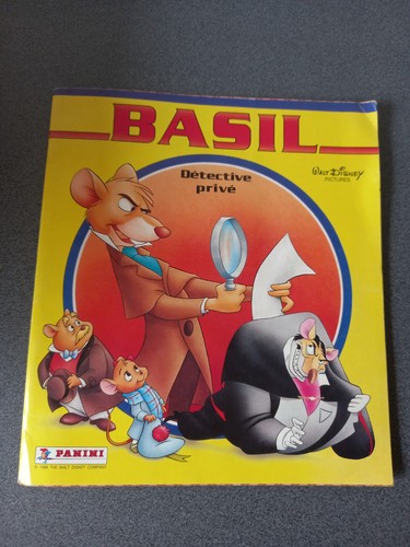 Album panini basil détective - panini,