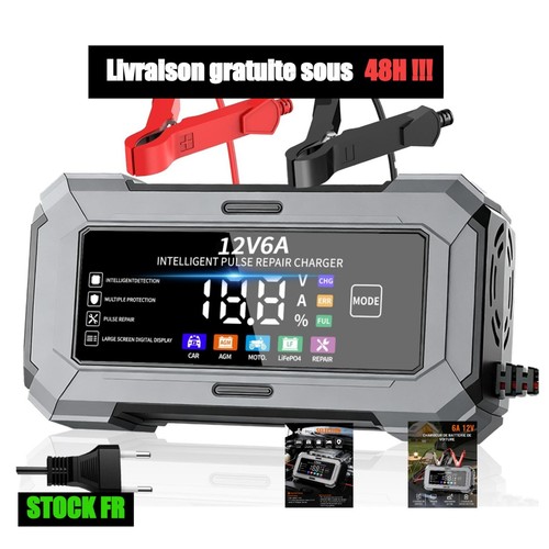 Chargeur batterie 12v - chargeur,