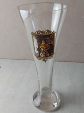 Ancien grand verre / flûte à bière, Carlsberg Lager, vintage