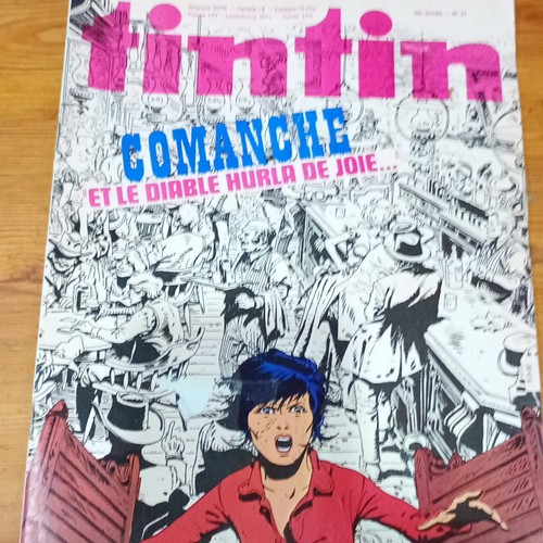 Tintin comanche et le - comanche, «