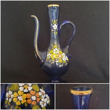 Persian Art Nouveau Enamel Carafe