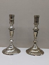 Ancienne paire de bougeoirs