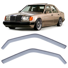 Déflecteur De Vent Protection Pluie Noir Pour Mercedes Classe E W124 S124 85-95
