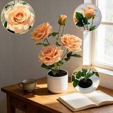 3 roses plante artificielle