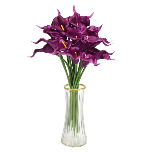 20pcs fleurs artificielles - 20pcs,