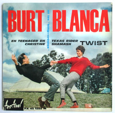 BURT BLANCA & THE KING CREOLES - FRANCE EP (7") "TEXAS RIDER / EH TEENAGER EH "