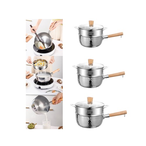 Casserole avec cuiseur vapeur