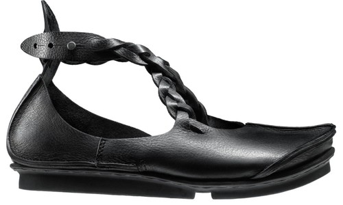 Trippen penna black - penna, leather