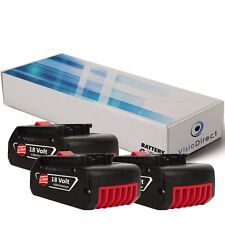 Lot de 3 batteries 18V 4000mAh