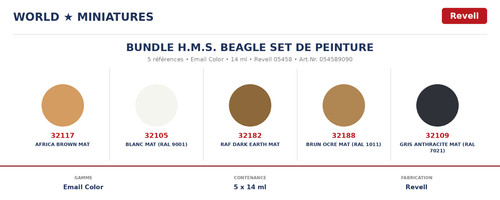 Revell 05458 set - 05458, peintures
