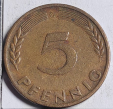 5 pfennig 1950 G Allemagne Germany - 791629