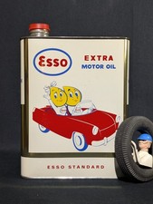 Ancien bidon d'huile ESSO