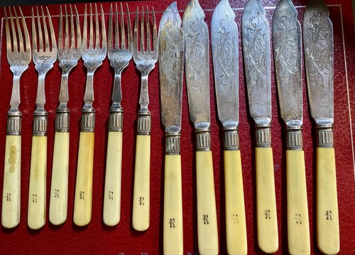 Ancienne magnifique lot 6 - lot, 6+6