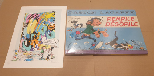 Gaston lagaffe rempile - lagaffe,