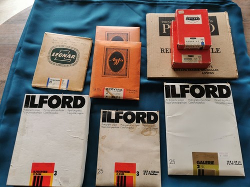Lot papier photographique - papier,