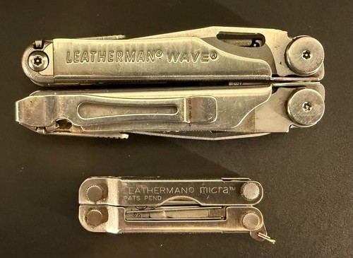Leatherman wave micra - +,
