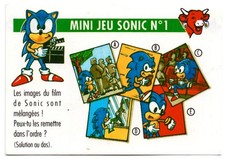 Vignette n°1 "MINI JEU SONIC"