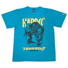 TEKKEN8 KING T-shirt Hardcore Chocolate Japan New Blue