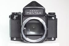 AS IS Pentax 6x7 67 Eye Level Medium Format Film Camera Body Only Made In Japan
