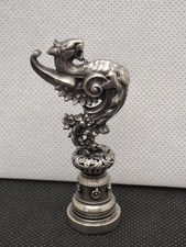 Ancien Sceau Cachet En Bronze