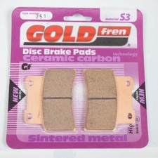 Plaquette de frein Gold Fren pour Moto Aprilia 850 Mana ABS 2008 à 2013 AVG/AVD